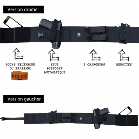 CEINTURE DISCRETE HOLSTER